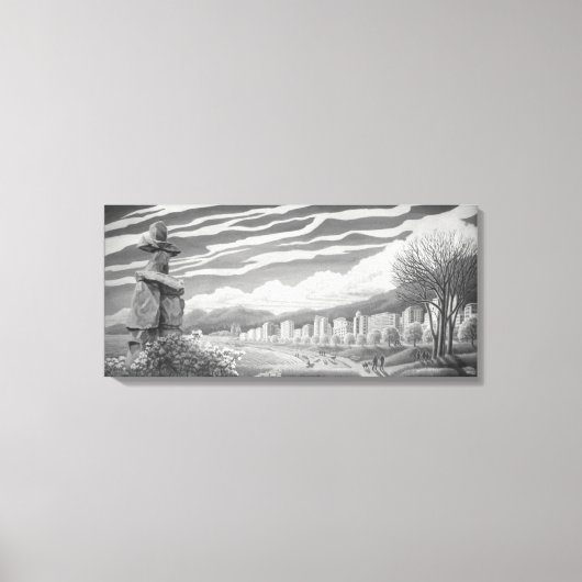 Vancouver Art druckt Vancouver Maldrucke Leinwanddruck (Vorderseite)