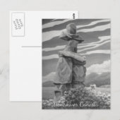 Vancouver Art Postcard Vancouver Inukshuk Cards Postkarte (Vorne/Hinten)