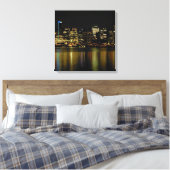 Vancouver Art Print Vancouver City Leinwand (Insitu (Schlafzimmer))