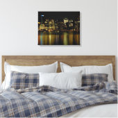 Vancouver Art Print Vancouver City Leinwand (Insitu (Schlafzimmer))