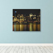 Vancouver Art Print Vancouver City Leinwand (Insitu (Holzboden))