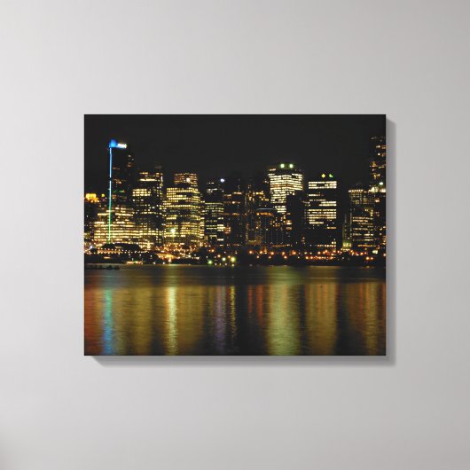 Vancouver Art Print Vancouver City Leinwand (Vorderseite)