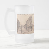 Vancouver BC Canada Beer Tasse & Mattierte Brillen (Links)