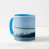 Vancouver BC Canada Tasse Cups & Mattiert Glasses (Vorderseite Links)