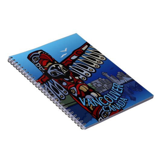 Vancouver BC Journal Custom Vancouver Notebooks Notizblock (Rechte Seite)