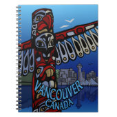 Vancouver BC Journal Custom Vancouver Notebooks Notizblock (Vorderseite)