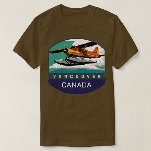Vancouver BC Kanada T-Shirt (Design vorne)