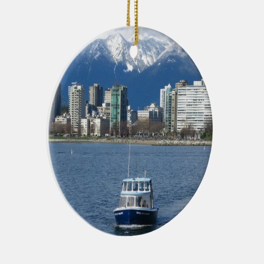Vancouver BC Keramik Ornament (Rechts)