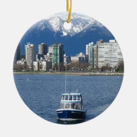 Vancouver BC Keramik Ornament (Vorne)