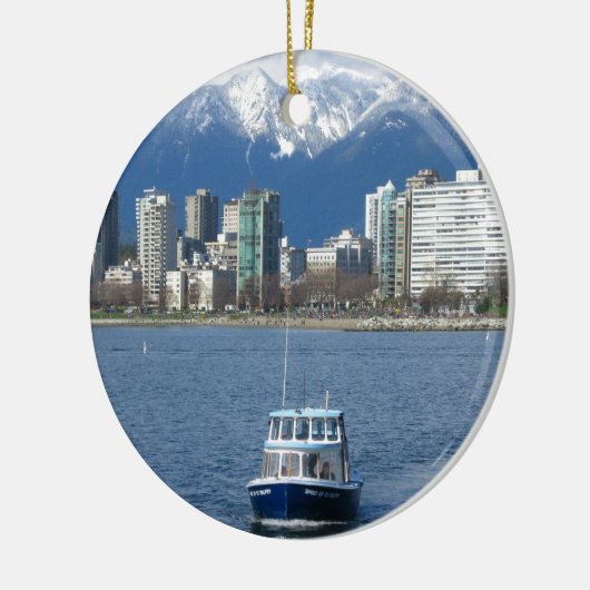 Vancouver BC Keramik Ornament (Links)