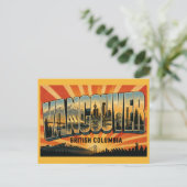 Vancouver BC Küstenmetropole Postkarte (Stehend Vorderseite)