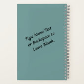 Vancouver BC Notebook Vancouver Sketchpad Custom Notizblock (Rückseite)