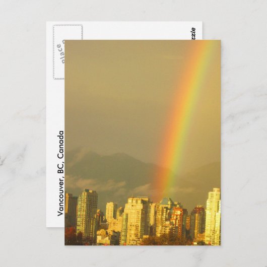 Vancouver, BC Postcard Postkarte (Vorne/Hinten)