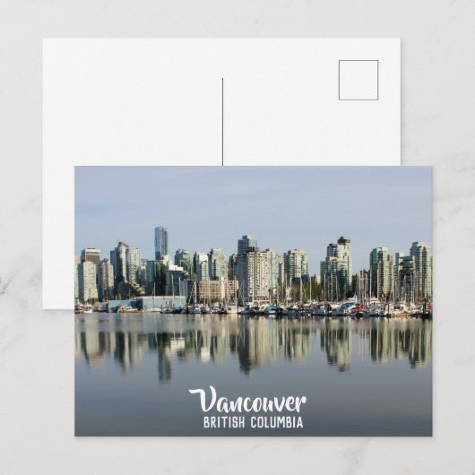 Vancouver, BC Postcard Postkarte (Vorne/Hinten)