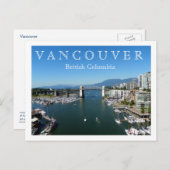 Vancouver, BC Postkarte (Vorne/Hinten)