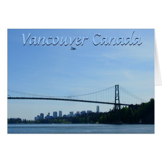 Vancouver BC Souvenir Cards Sehenswürdigkeit Cards (Vorderseite (Horizontal))