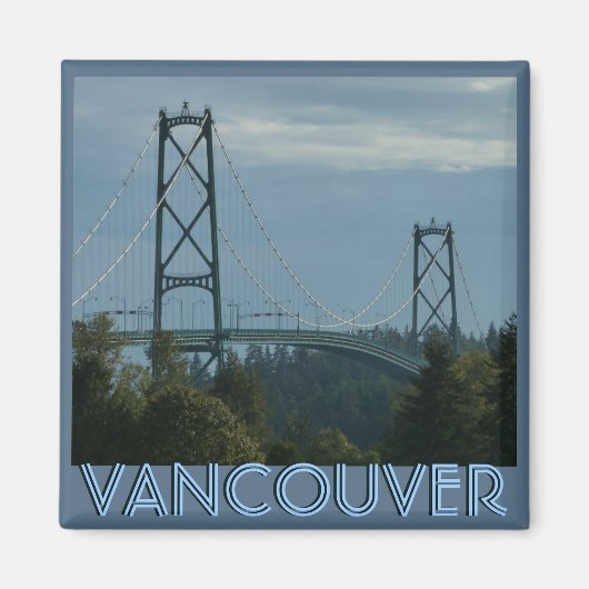 Vancouver BC Souvenir Magnets Vancouver Geschenke Magnet (Vorne)