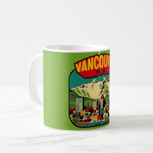 Vancouver BC Tasse (Vorderseite Links)