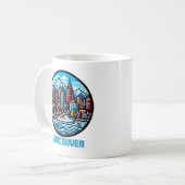 Vancouver British Columbia Kanada Kaffeetasse (Vorderseite Links)