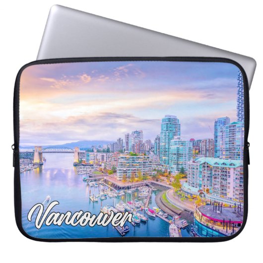 Vancouver, British Columbia, Kanada Laptopschutzhülle (Vorderseite)