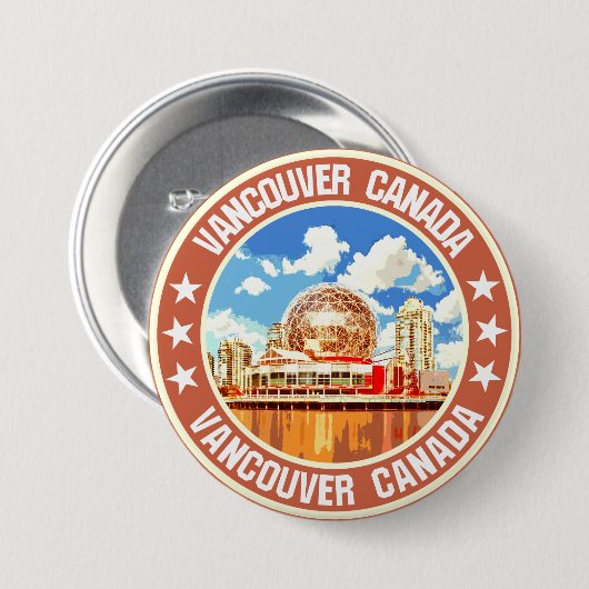 Vancouver Button (Vorne & Hinten)