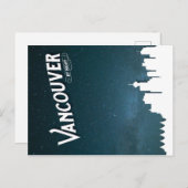 Vancouver by night - Postkarte (Vorne/Hinten)