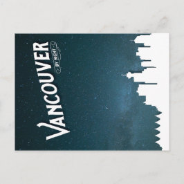 Vancouver by night - Postkarte