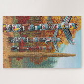 Vancouver Canada Art Puzzles - Zwei Welten (Horizontal)