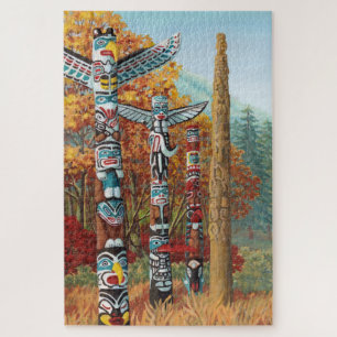 Vancouver Canada Art Puzzles - Zwei Welten