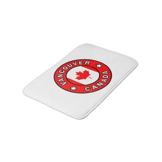 Vancouver Canada Badematte (Schrägansicht)