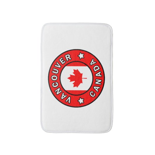 Vancouver Canada Badematte (Vorderseite Vertikal)