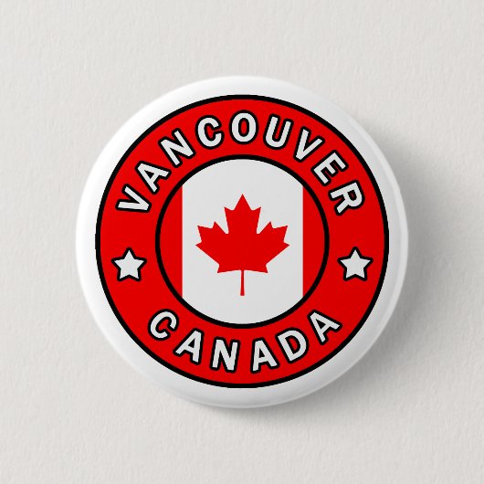 Vancouver Canada Button (Vorderseite)
