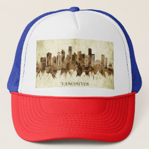 Vancouver Canada Cityscape Truckerkappe
