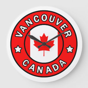 Vancouver Canada Große Wanduhr