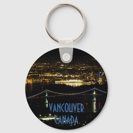 Vancouver Canada Key Chain Personalisiert Souvenir Schlüsselanhänger (Vorderseite)