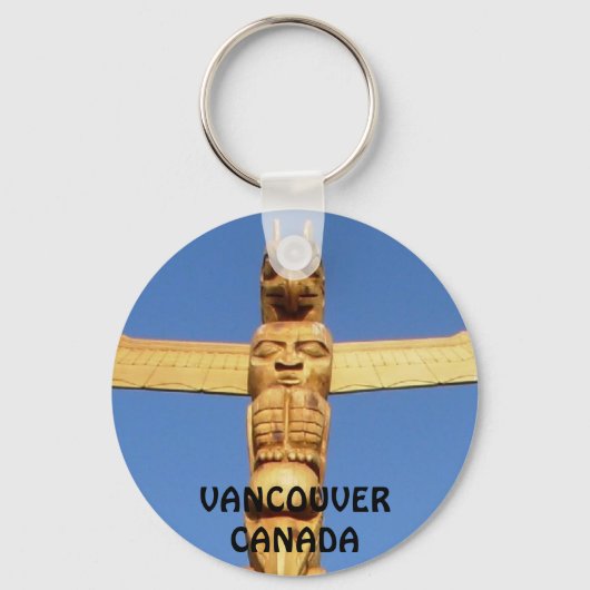 Vancouver Canada Key Chain Vancouver Souvenirs Schlüsselanhänger (Vorderseite)