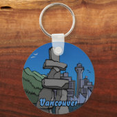 Vancouver Canada Key Chain Vancouver Souvenirs Schlüsselanhänger (Vorderseite)