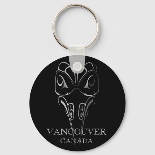 Vancouver Canada Key Chain Vancouver Souvenirs Schlüsselanhänger (Vorderseite)
