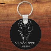 Vancouver Canada Key Chain Vancouver Souvenirs Schlüsselanhänger (Vorderseite)