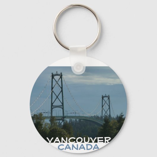 Vancouver Canada Key Chain Vancouver Souvenirs Schlüsselanhänger (Vorderseite)