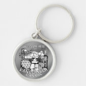 Vancouver Canada Key Chain Vancouver Souvenirs Schlüsselanhänger (Vorne)