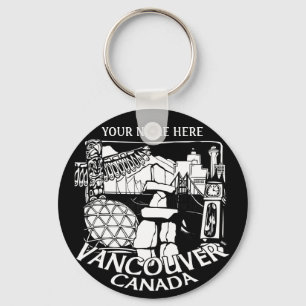 Vancouver Canada Key Chain Vancouver Souvenirs Schlüsselanhänger