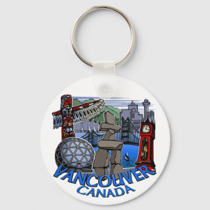 Vancouver Canada Key Chain Vancouver Souvenirs Schlüsselanhänger