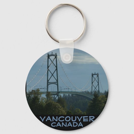 Vancouver Canada Key Chain Vancouver Souvenirs Schlüsselanhänger (Vorderseite)