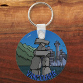 Vancouver Canada Key Chain Vancouver Souvenirs Schlüsselanhänger (Vorderseite)