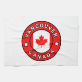 Vancouver Canada Küchentuch (Horizontal)