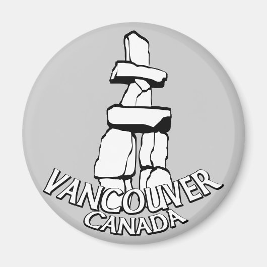 Vancouver Canada Kühlschrankmagnets Souvenir Magne Magnet (Vorne)