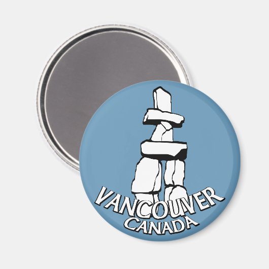 Vancouver Canada Kühlschrankmagnets Souvenir Magne Magnet (Vorderseite/Rückseite)