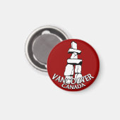 Vancouver Canada Kühlschrankmagnets Souvenir Magne Magnet (Vorderseite/Rückseite)
