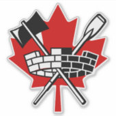 Vancouver Canada laptop sticker (Vorderseite)